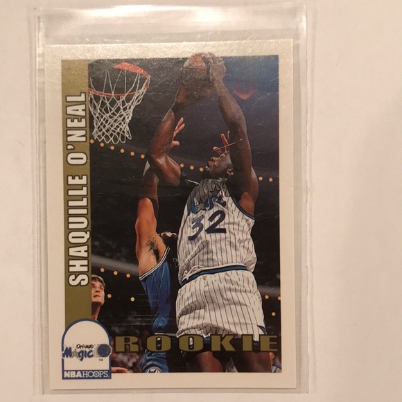 1992-93 NBA Hoops Shaquille O’Neal Rookie Basketball Card #442 - Picture 1 of 2